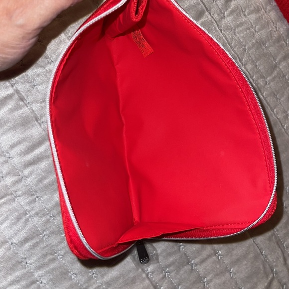 Brand new Christian Dior make up case canvas color is red. - Picture 4 of 9